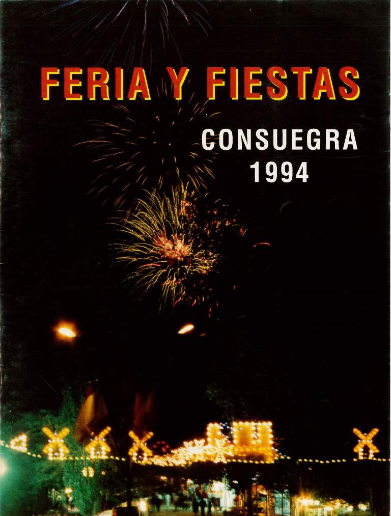 Fiestas patronales en honor al Santísimo Cristo de la Veracruz 1994 Consuegra